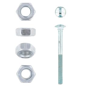 Cup Square Bolt & Nut - Galvanized